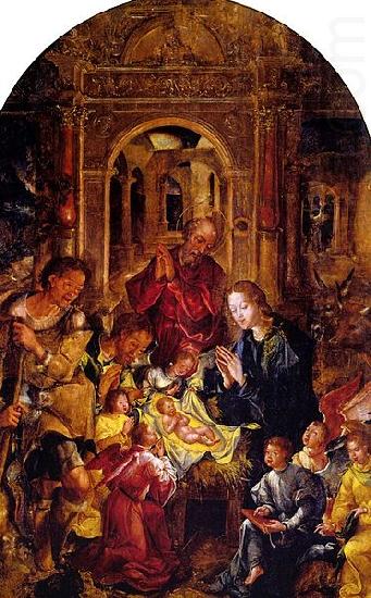 Gregorio Lopes Adoration of Shepherds china oil painting image